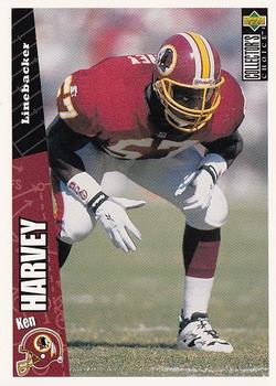 Ken Harvey Washington Redskins 1996 Upper Deck Collector's Choice NFL #257